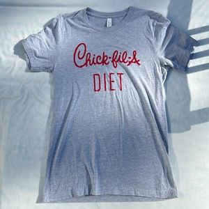 BOGO🍑LAST CHANCE🍑 Bella+Canvas “Chick-Fil-A Diet” Tee